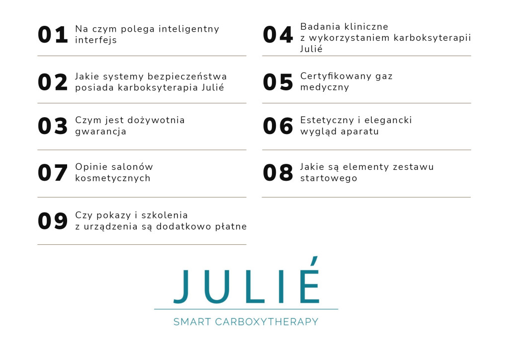 Karboksyterapia Julie artykuł